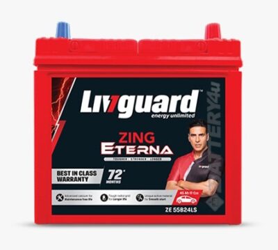 LIVGUARD ZE 55B24LS Car Battery Price Trivandrum